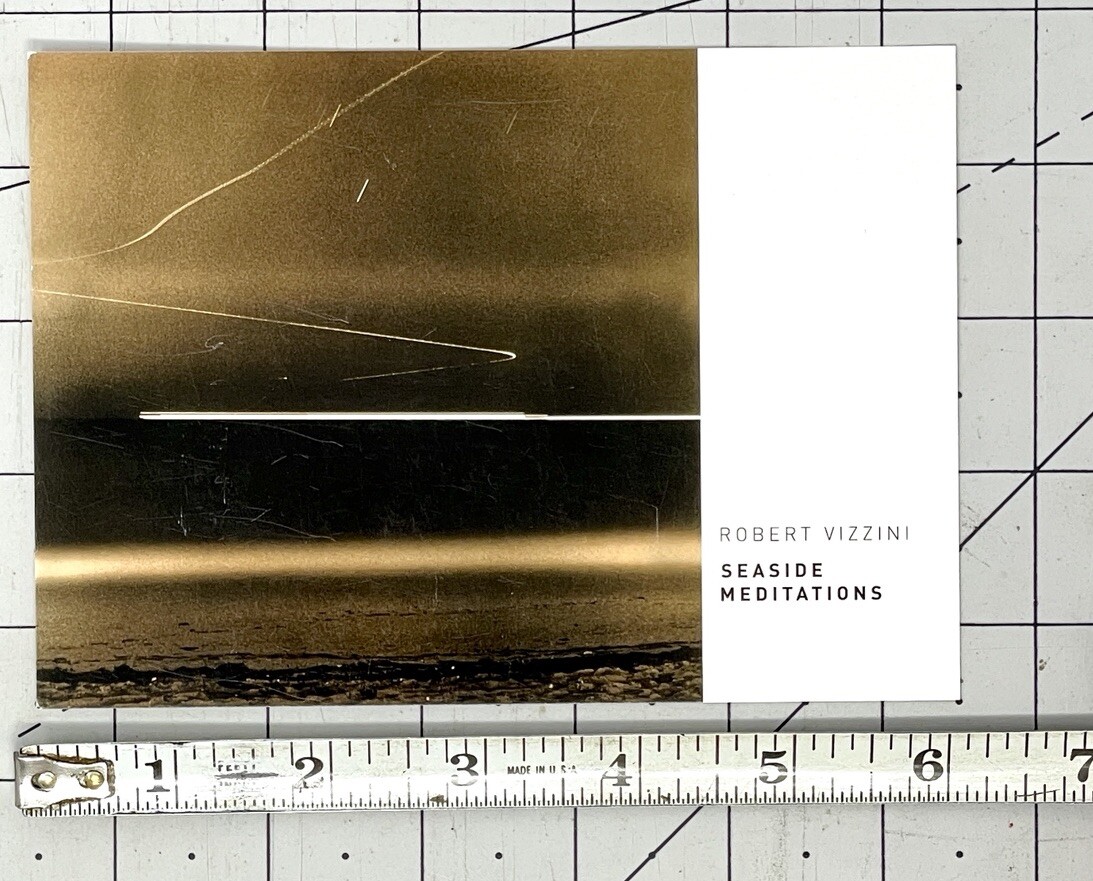 Robert Vizzini (b. 1952) Art Announcement Card 2002 – Seaside Meditations