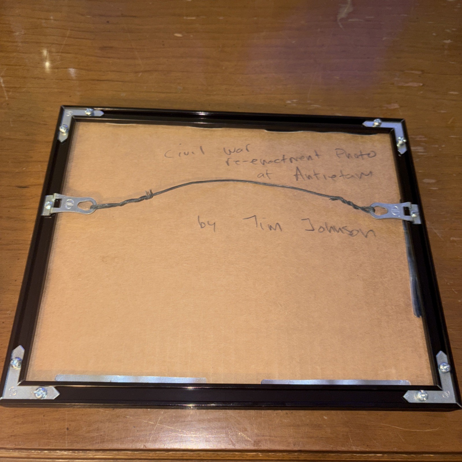 Tim Johnson Photography Civil War Ghosts – Signed Framed & Matted – FORT BURNHAM