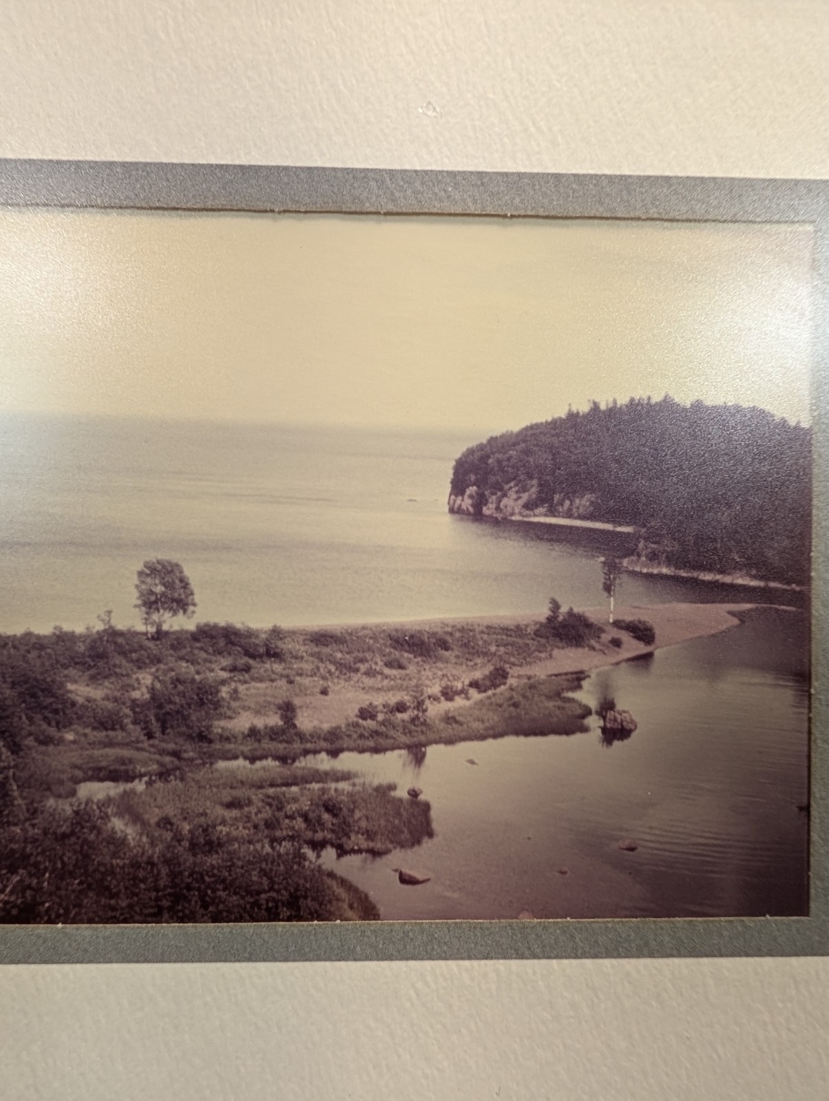 Vintage Diane Hartman North Shore Lake Superior Framed Photography Prints Set 2
