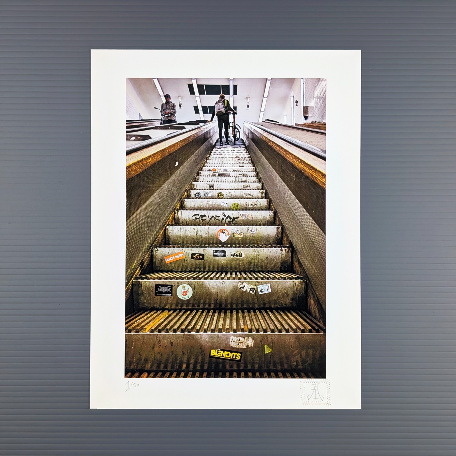 PixelPusher 9×12 Inch Archival Photography Print (Red River Paper) WC03 Bikes