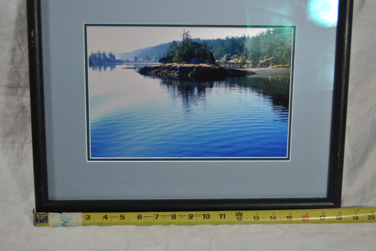 Framed & Matted Photo by Susan Slapin Signed Print 13″ by 17″