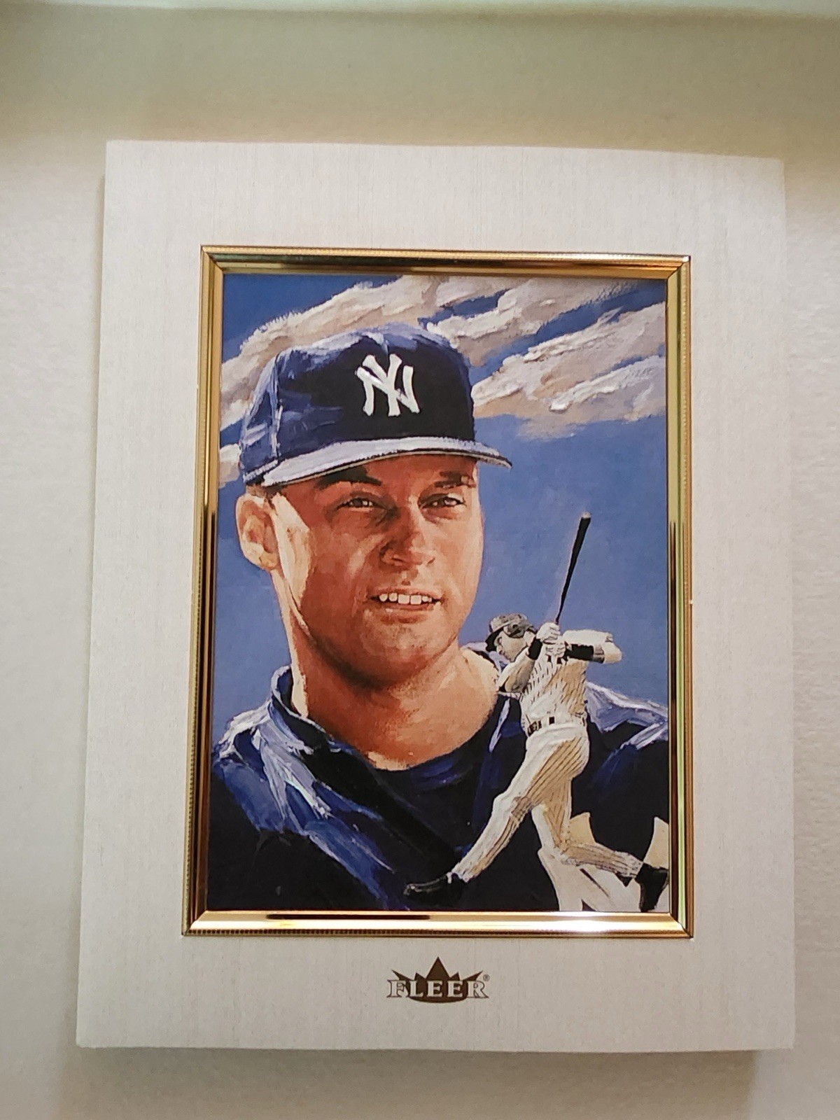 2001 Fleer Brush Strokes Derek Jeter NY Yankees 746/2100