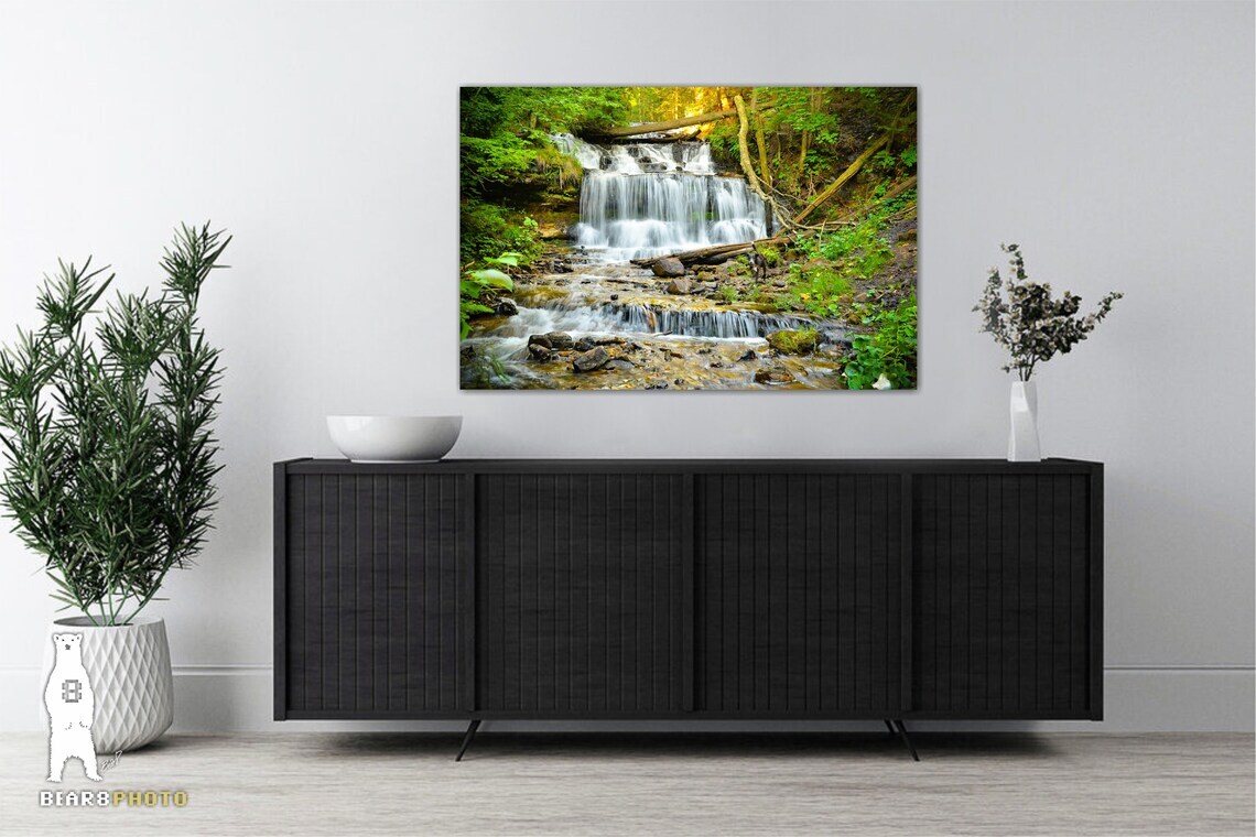 Wagner Falls – Fine Art Photography Prints – Munising, Michigan, Waterfall