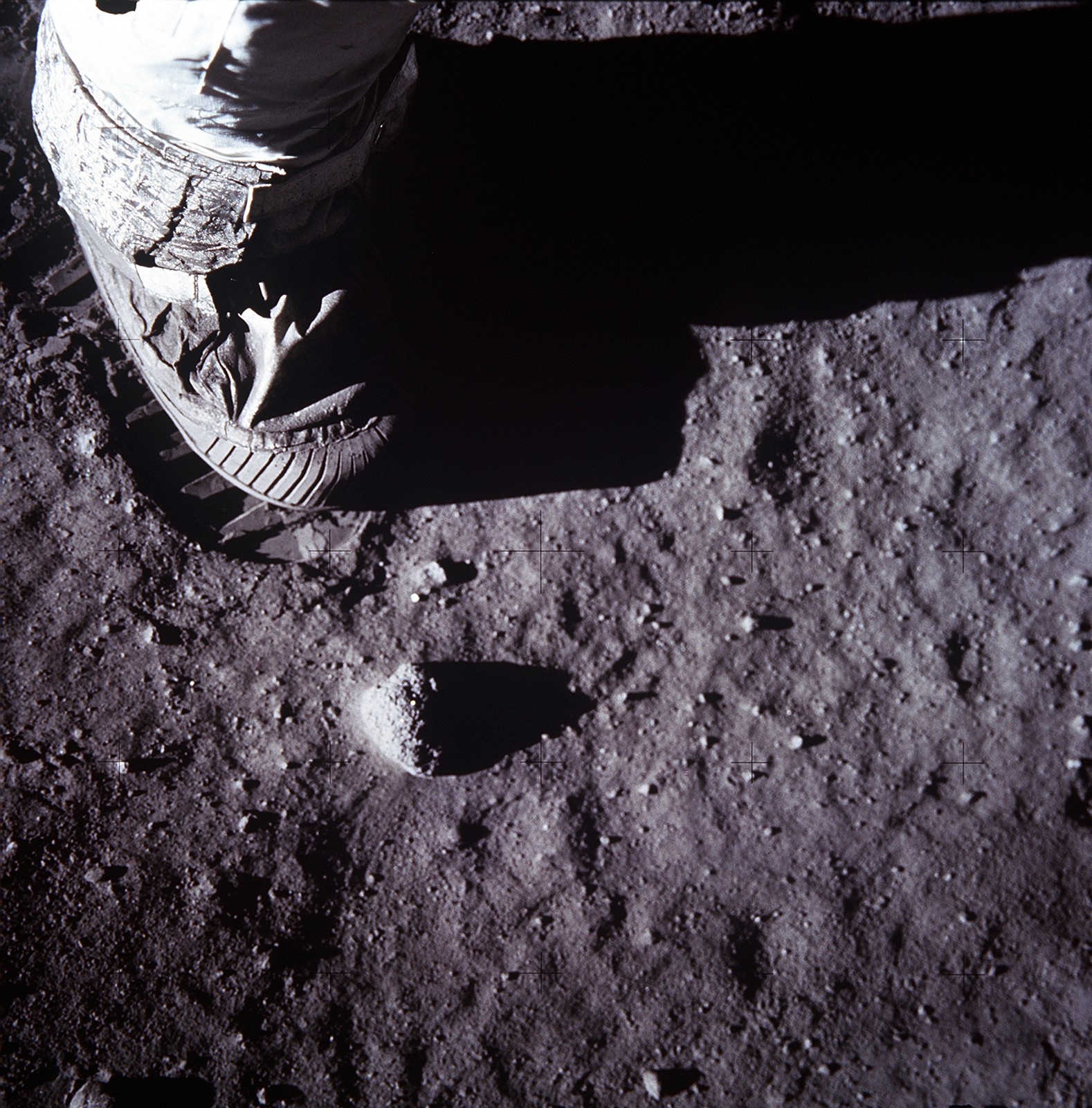 NASA Photo – Apollo 11 – No Footprints On The Moon