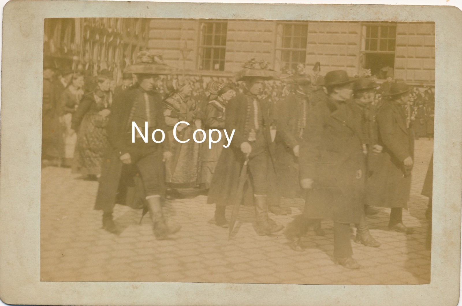Antik Photo Tirol Austria Salzburg Costume Parade Event Around 1880 X219