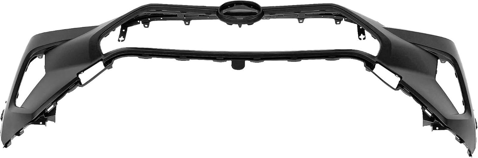 Compatible with Front Bumper Cover 2019-2024 Toyota RAV4 Hybrid LE XLE XSE. W/To