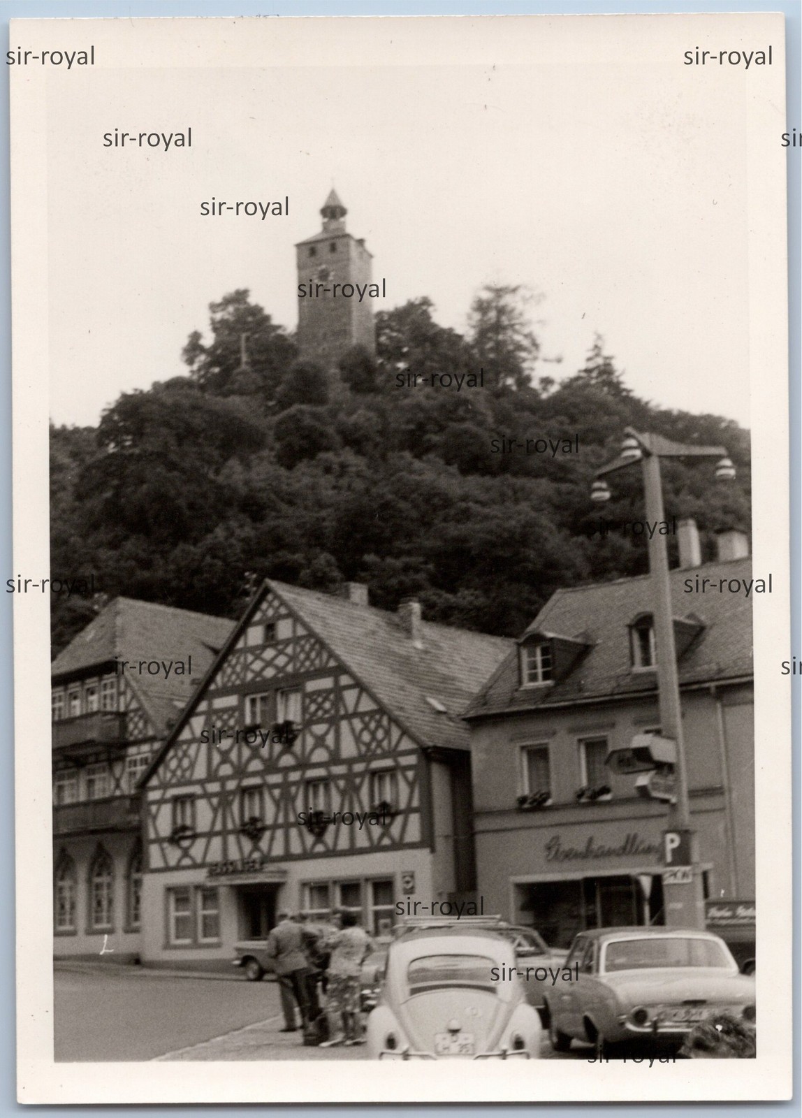 Bad Berneck 1966 – Local View – 1960s – Photo 7x10cm