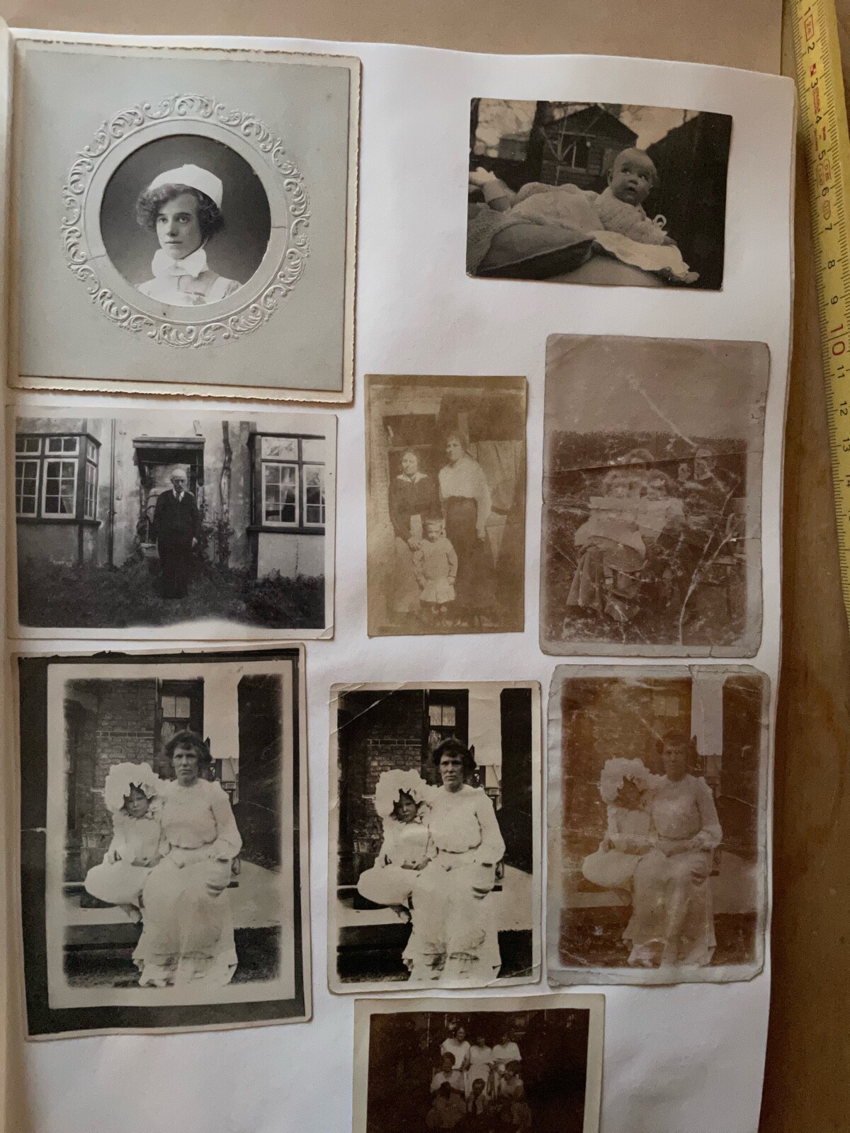 Vintage B/W Photo Binder From England 1900 Photography London Great Britain Original