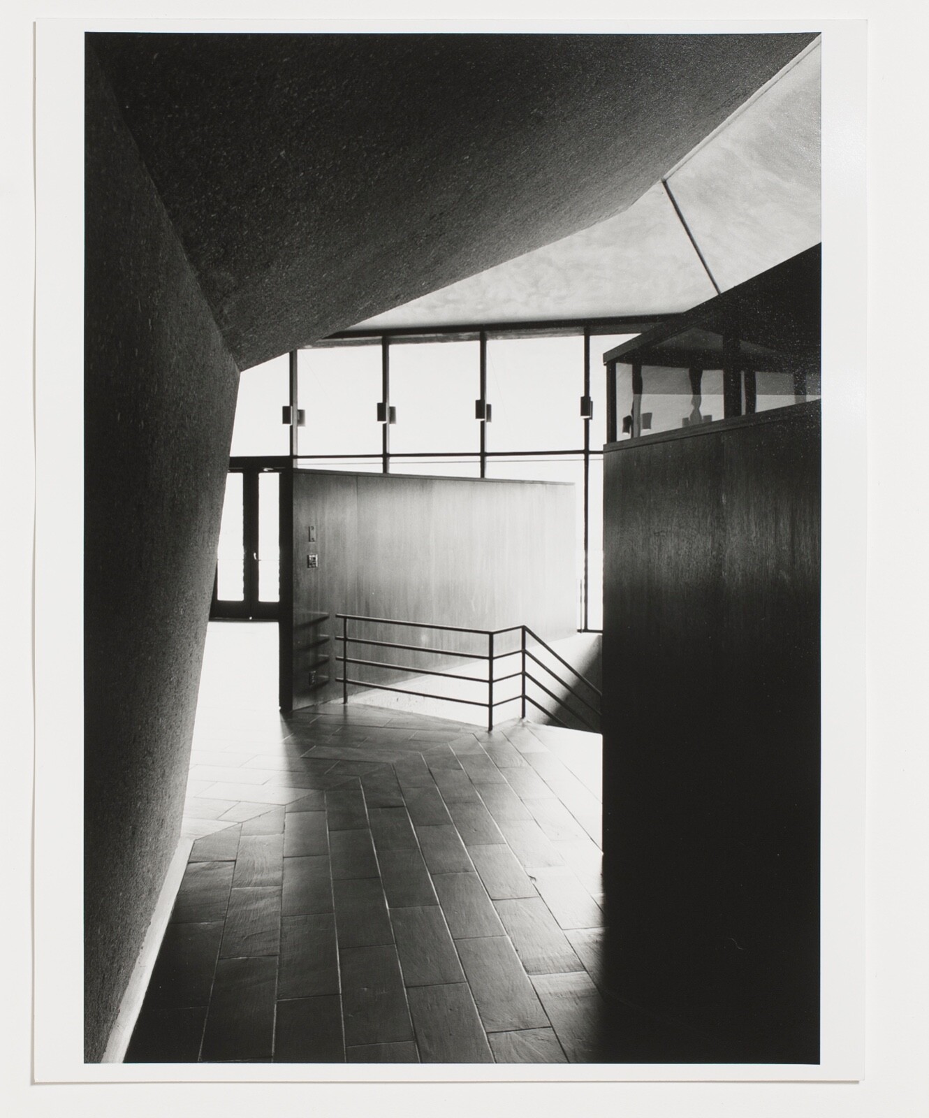 Vintage photographic print of NORTH CHRISTIAN CHURCH 2, Columbus Indiana-1996.