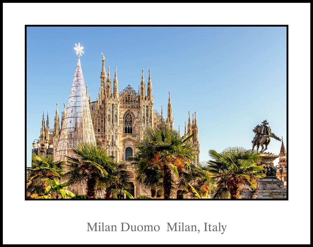 Milan Duomo Cathedral Milan Italy 11″ x 14″ Color Photograph (MXP1912345511x14)