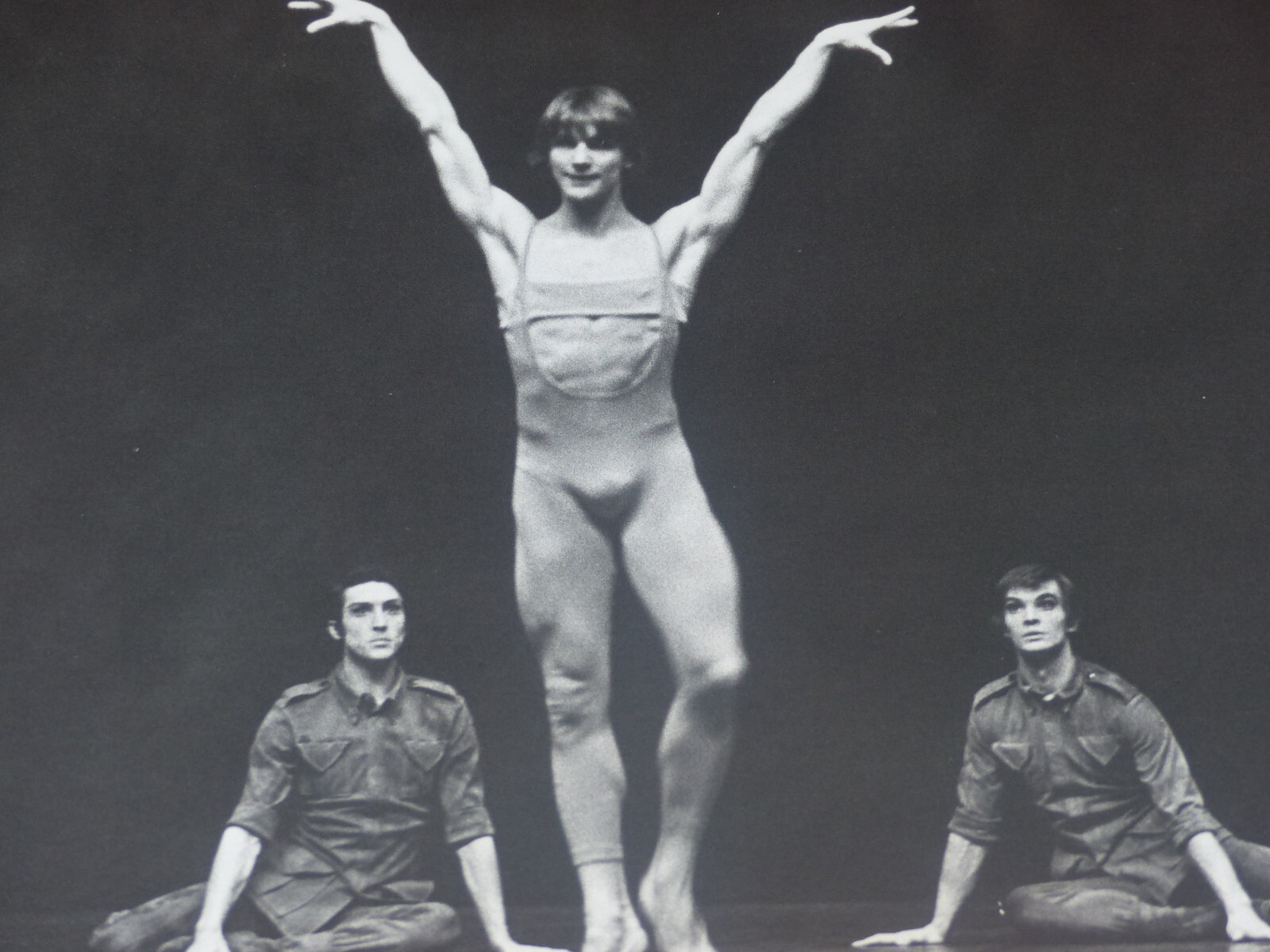 [DANCE] ARGENTIQUE PHOTO C. MASSON / MICHAEL DENARD BEJART OISEAU DE FEU CA 1973