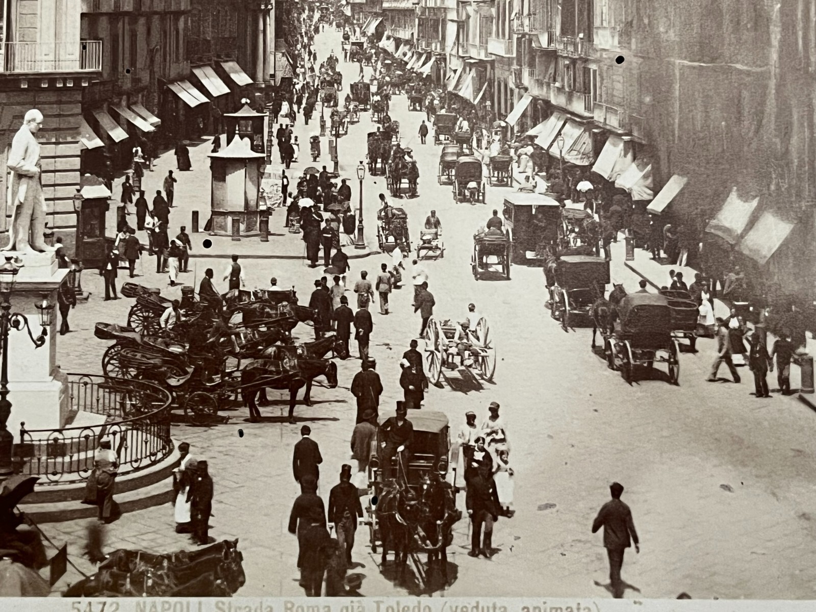 2 Album Photo by Giacomo Brogi circa 1870 Naples Napoli Italy 25x19cm (19+20)