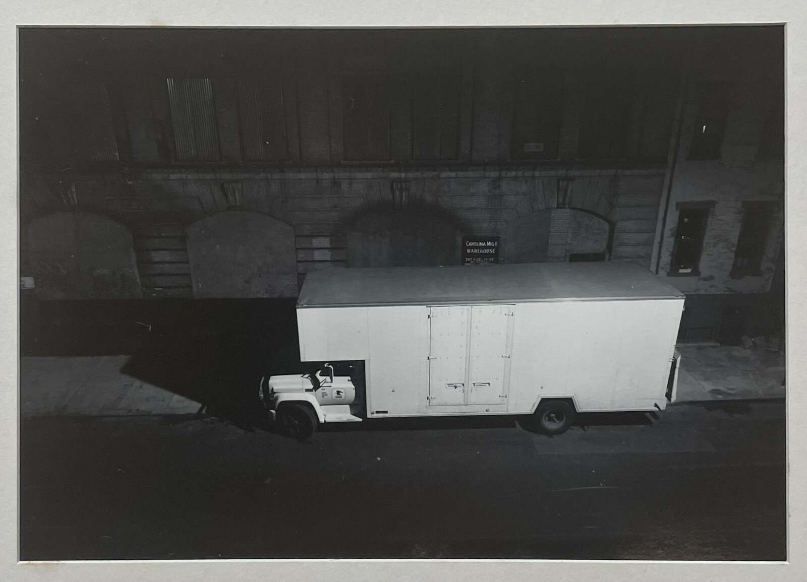 Original FREDERICH CANTOR ‘Truck at Night West 11th Street, NEW YORK’ Photograph