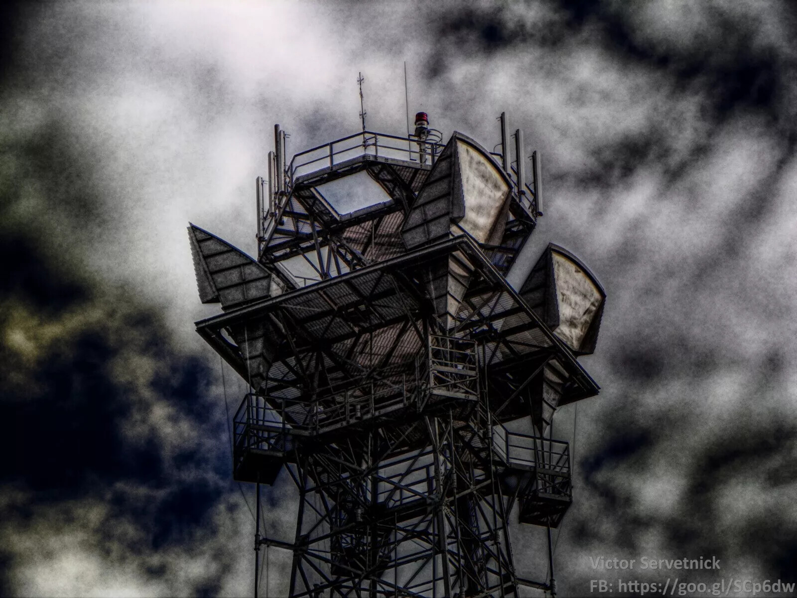 AT&T Long Lines Bell System Telephone Tower Florence South Carolina Photograph