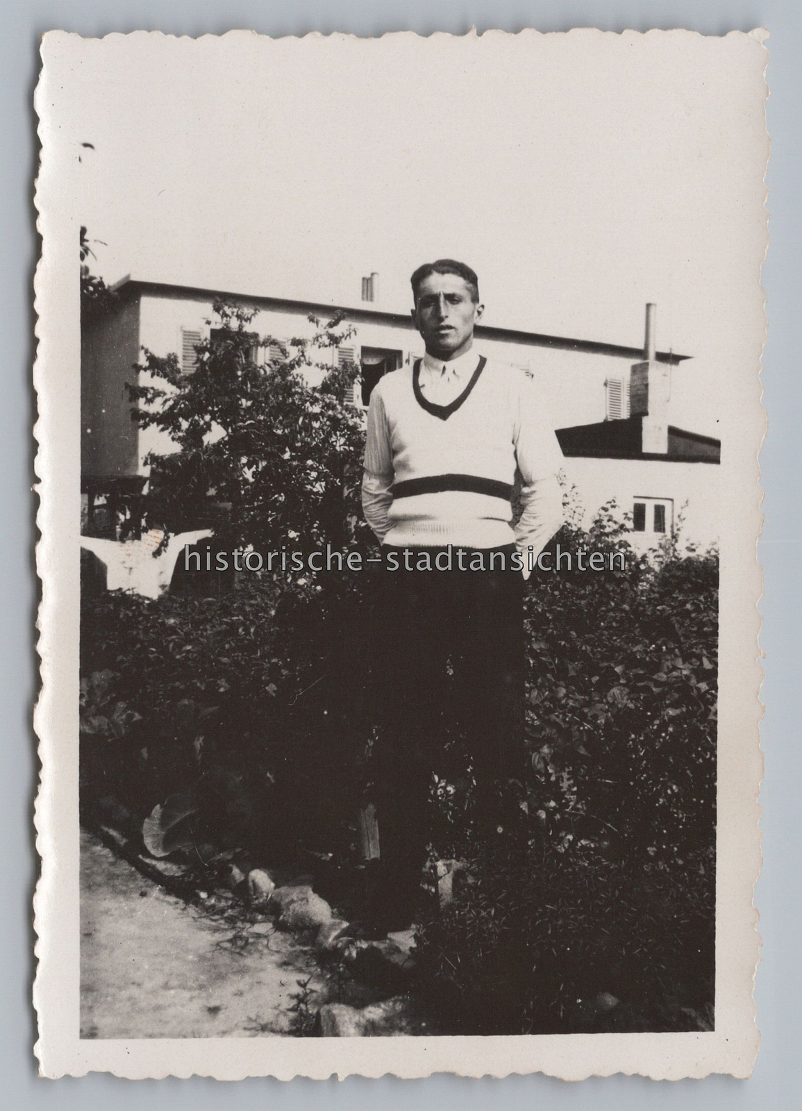 Young Man Portrait – Vintage Photo 1930s