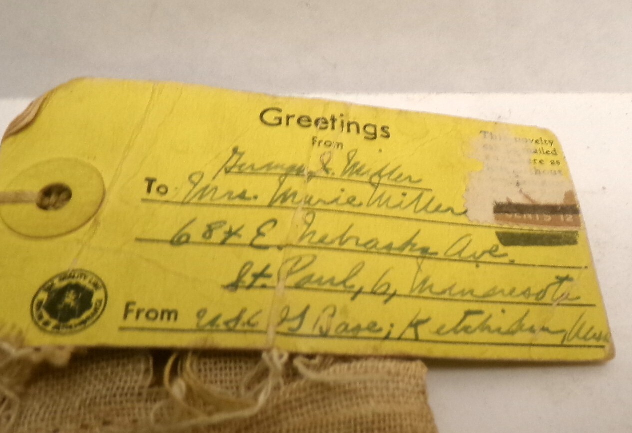 RARE Antique ALASKA Miniature Photos Eskimo Indian KETCHIKAN US MAIL Pouch
