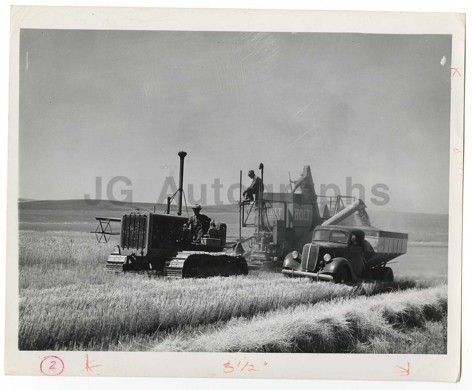 Farm Security Administration – Vintage Photo by Russell Lee – Walla Walla Co, WA