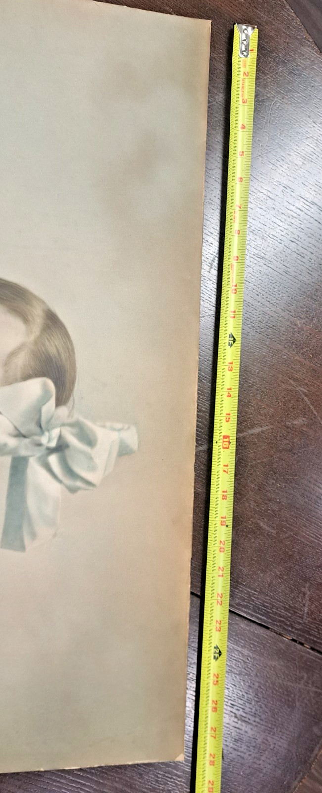 HUGE – Early 20th Century 46″ X 34″ Gilt Frame – Includes 100+ YO Spooky Photo