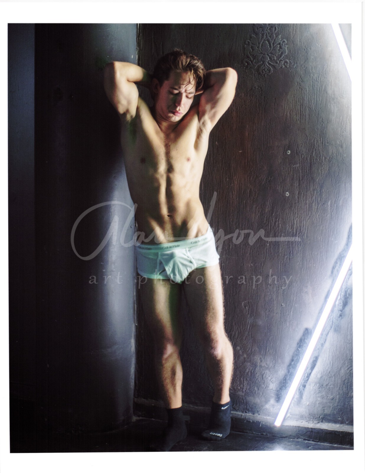 11 X 8.5 Alan Lyon Original Male Photo gay interest (6) Skip light room 2