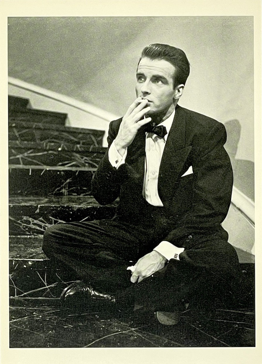 Montgomery Clift Art Print Card Photo By Ida Wyman 1950 Fotofolio 4”x6”
