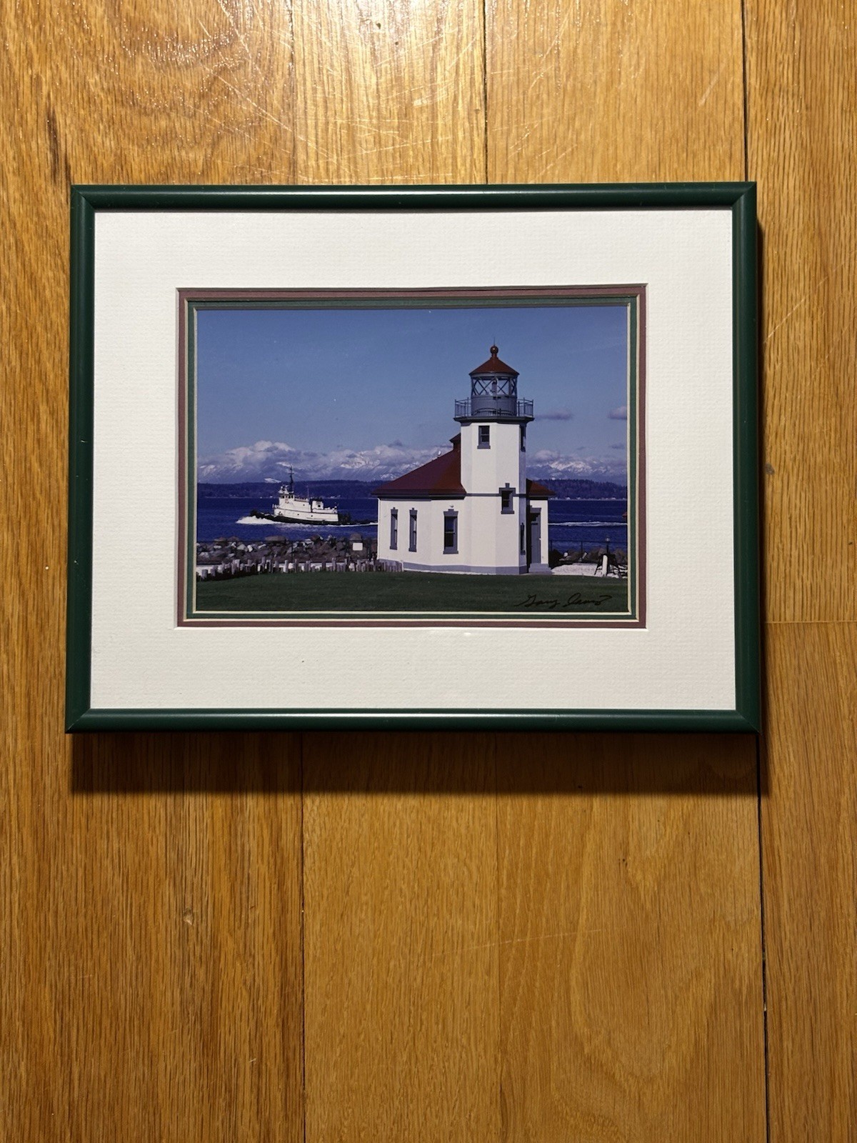 Gary Davis “Alki Beach Seattle” & “Seattle Near Lake Union” Signed