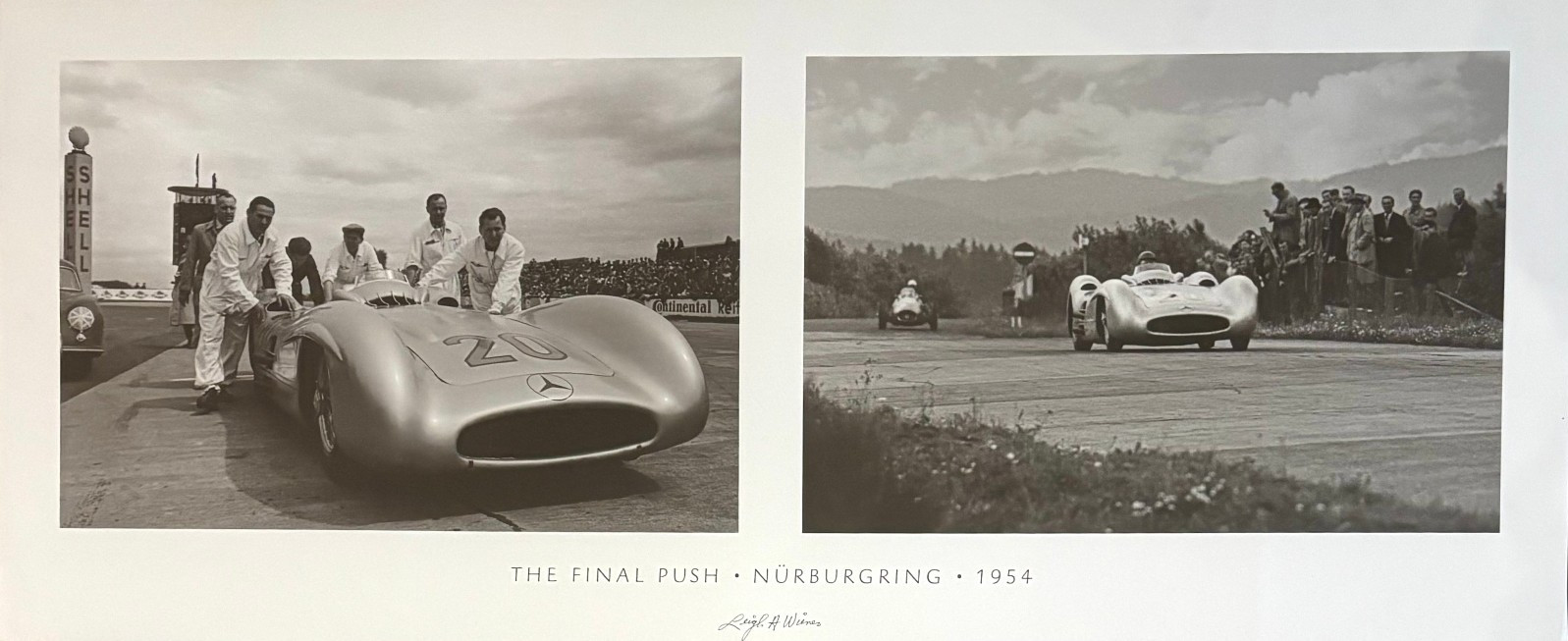 Leigh A. Wiener – The Final Push, Nurburgring, 1954