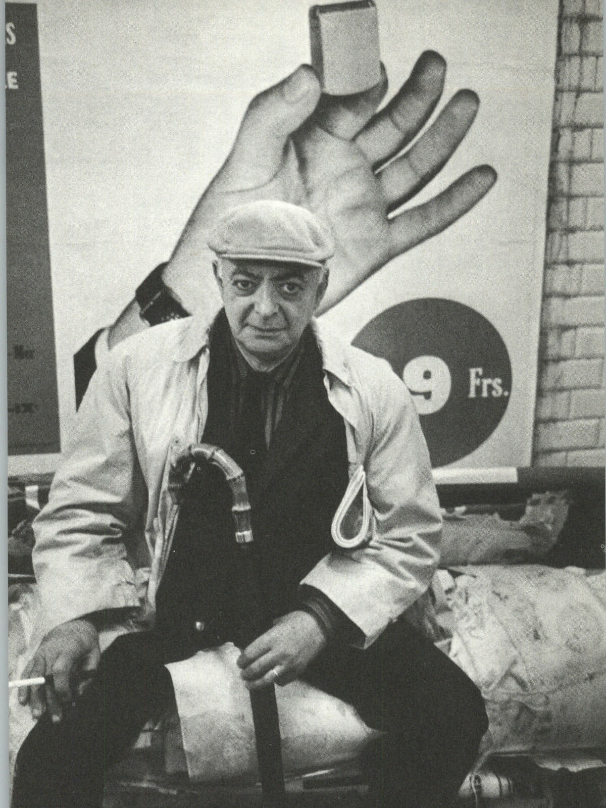 1963 1968 Andre Kertesz Of Brassai Portrait Art Photo Photogravure 11×14