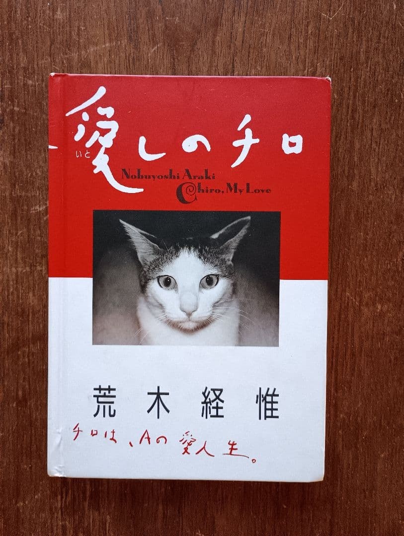 Nobuyoshi Araki Cat Chiro My Love Photo Book JAPAN