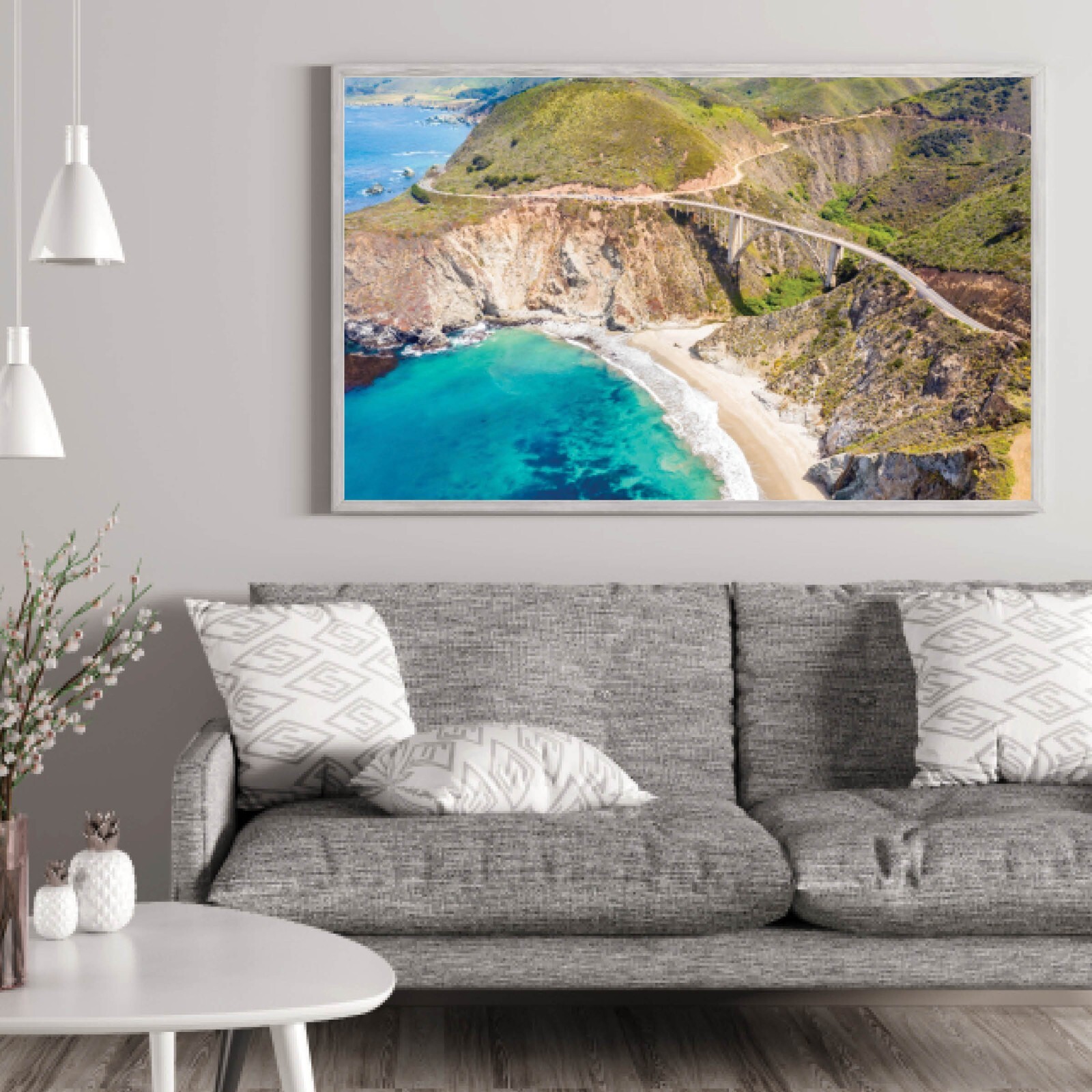 Big Sur Wall Art Print, Bixby Bridge Photography, Highway 1 California, Hwy One