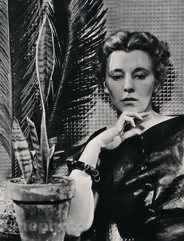 1935 Vintage ROSEMARY CARVER Female Fashion Photo Art Deco By GEORGE PLATT LYNES