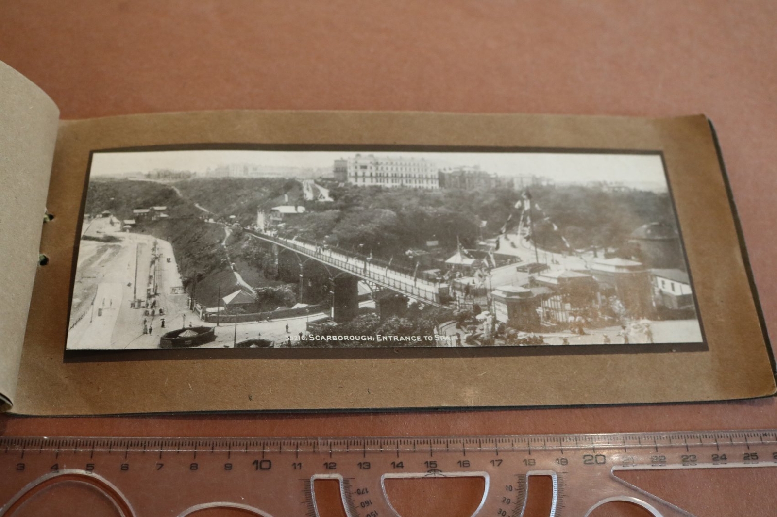 Very Old Souvenir Booklet with Six Photos – Scarborough 1880 -1910??? England