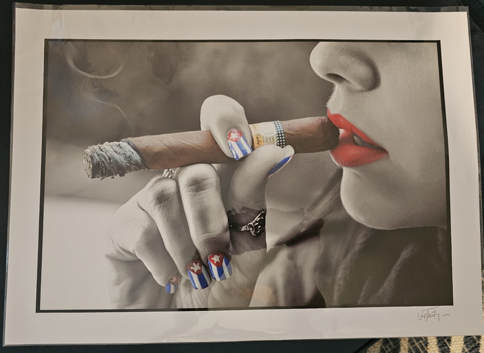 Omar Garcia Valenti Foto 18×12 In