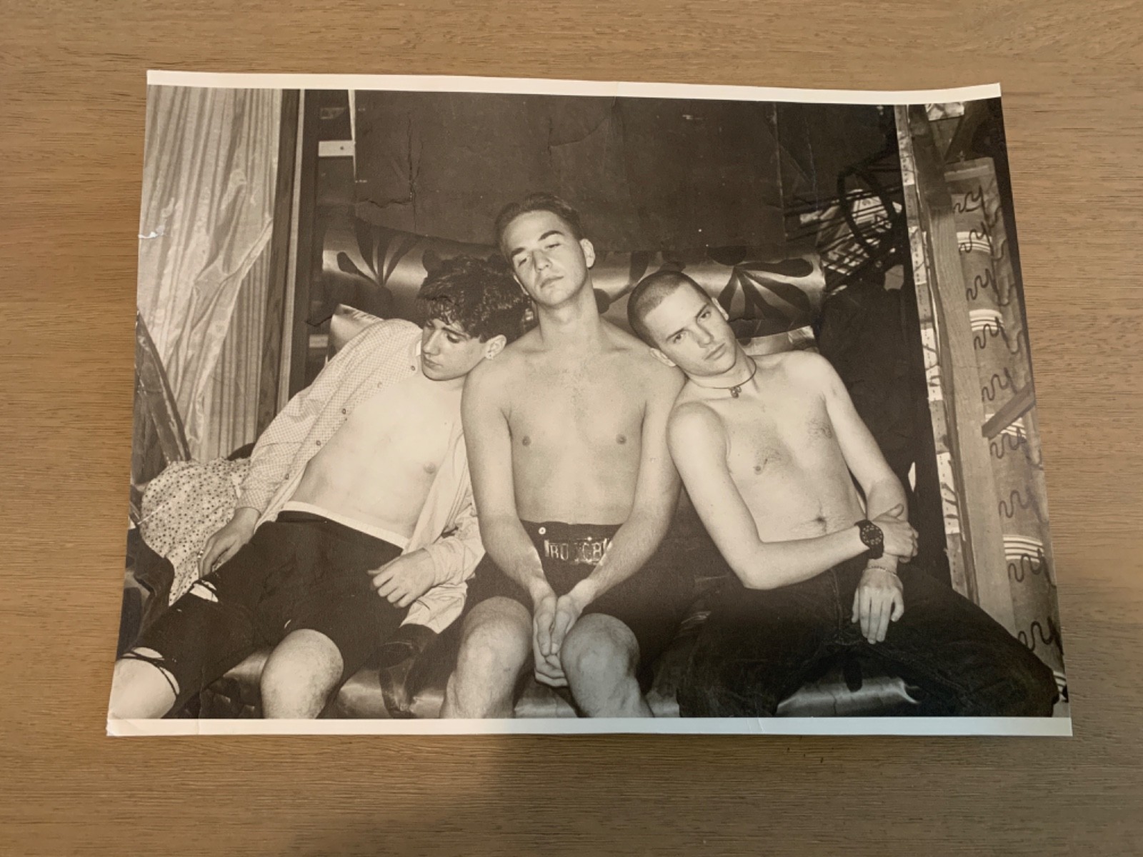 STEPHAN LUPINO stamped print MICHAEL ALIG 1980s NYC
