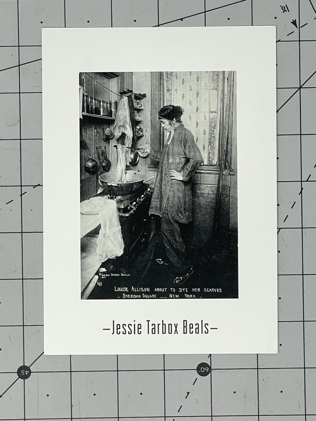 Jesse Tarbox Beals (1870-1942) Art Announcement Card 1993 – Bohemian NYC