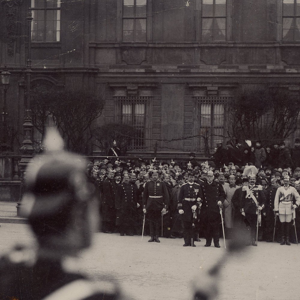 German Empire Bismarck Kaiser Wilhelm II Hist. Photograph 1894 M Ziesler
