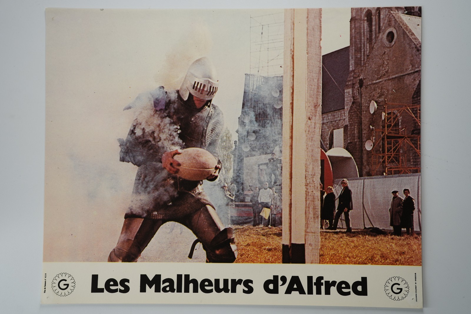Photo Cinema Lobby Cards The Misfortunes Of Alfred 21X28Cm 1970 Pierre Richard