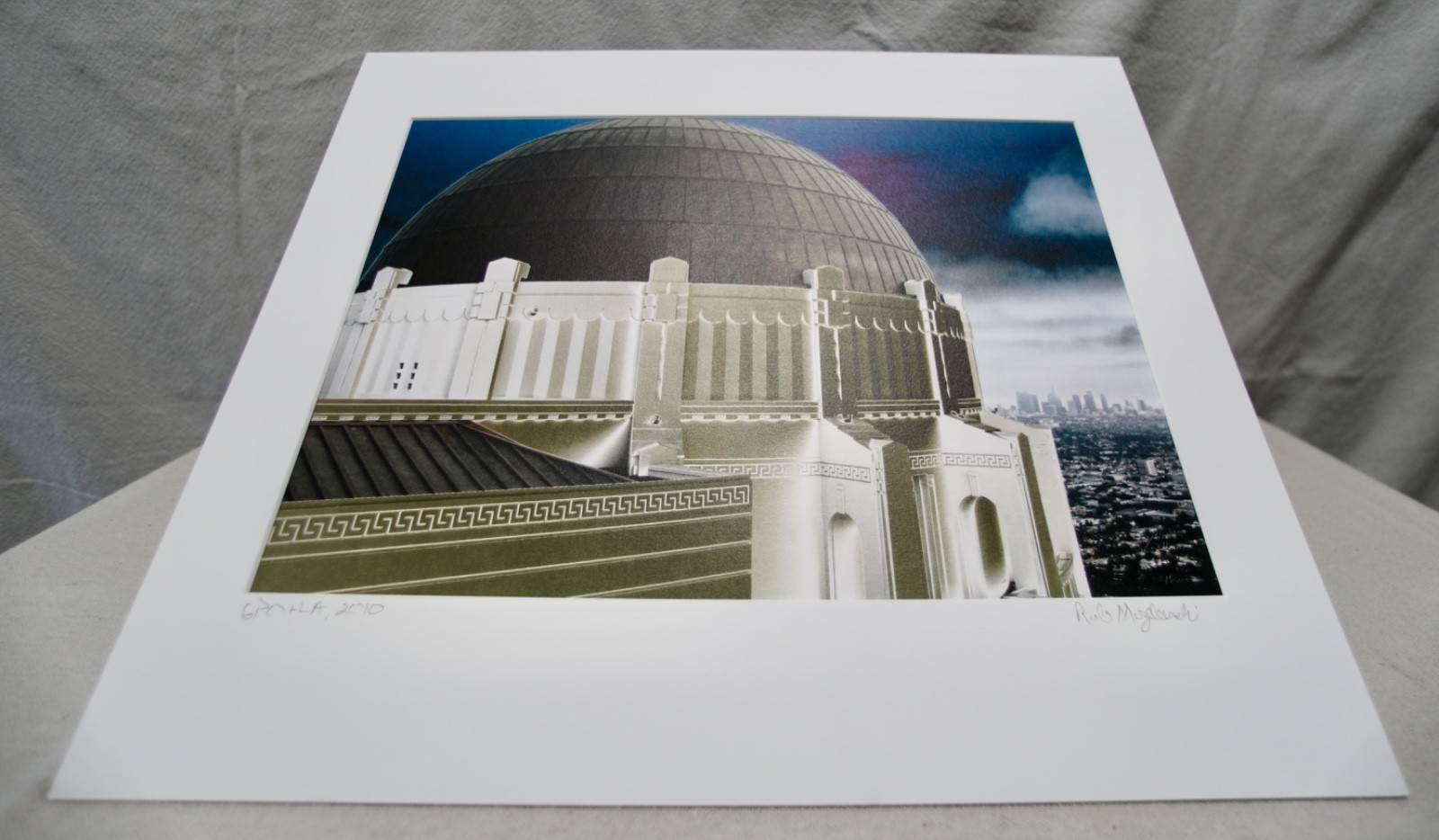 Original Photography Art Print, Griffith Observatory