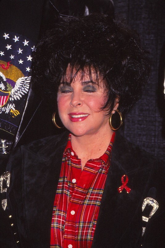 Dia Elizabeth Taylor Celebrity Photo Agency 1994 KB Format Photographer P13-17-1-2