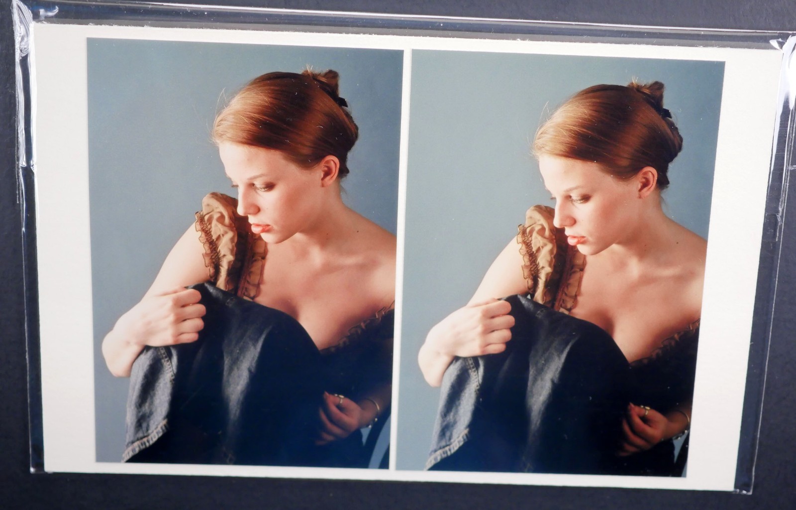 Boris Starosta 3D Stereoview – CREATIVE Kate 108 Female Model Signed 2003