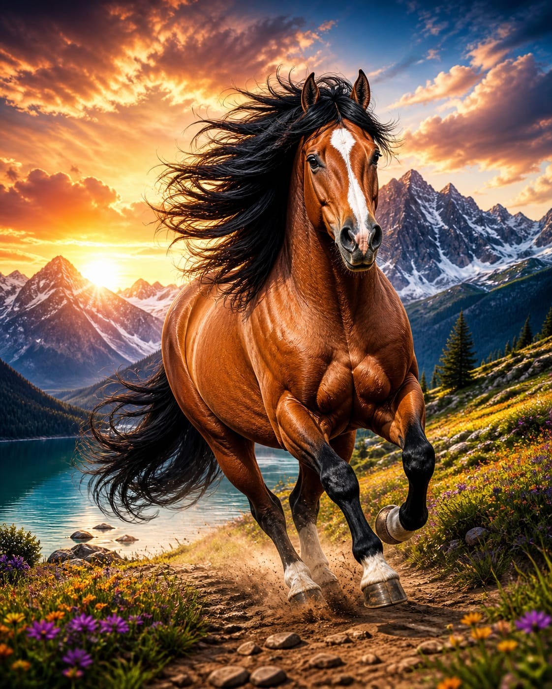 Digital Image Picture Photo Horse Pic Wallpaper Background