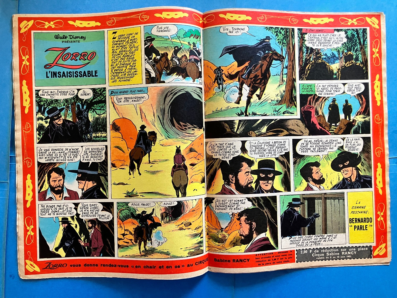 Le Journal De Mickey Nouvelle Comic 1965 (Mouse) , Zorro , Donald Duck , Goofy