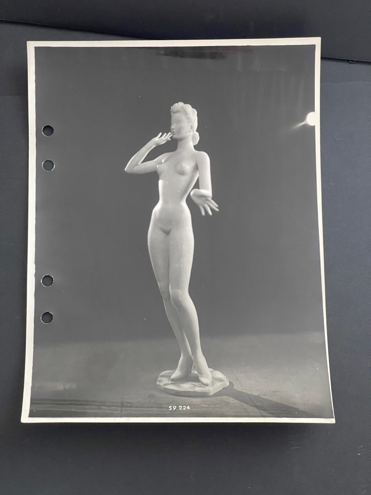 Rare Vintage Original Photo Siegel Stockman Mannequin Female Fetish Curiosa