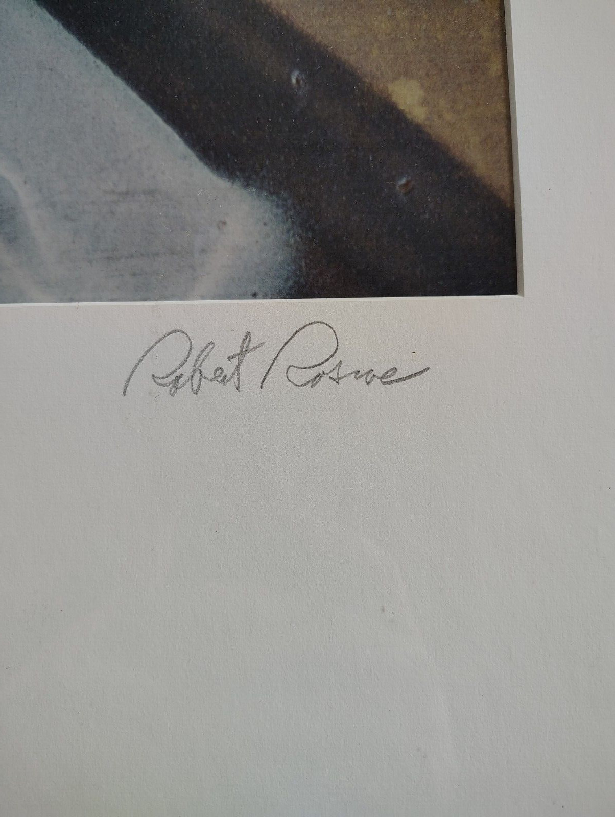 Robert Roscoe? Fine Art Photography, “Railroad Car #1” Hand Signed, Framed, Art