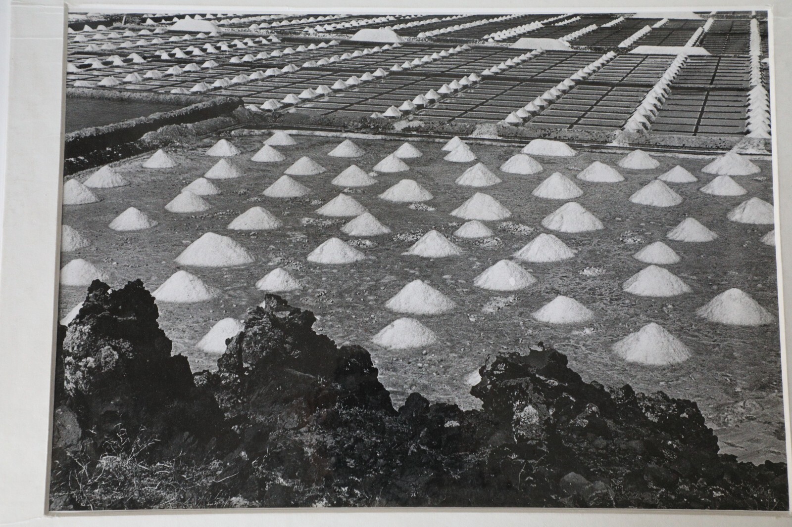 Printing Photo Analogue Marais Salant 1970 15 11/16X19 11/16in