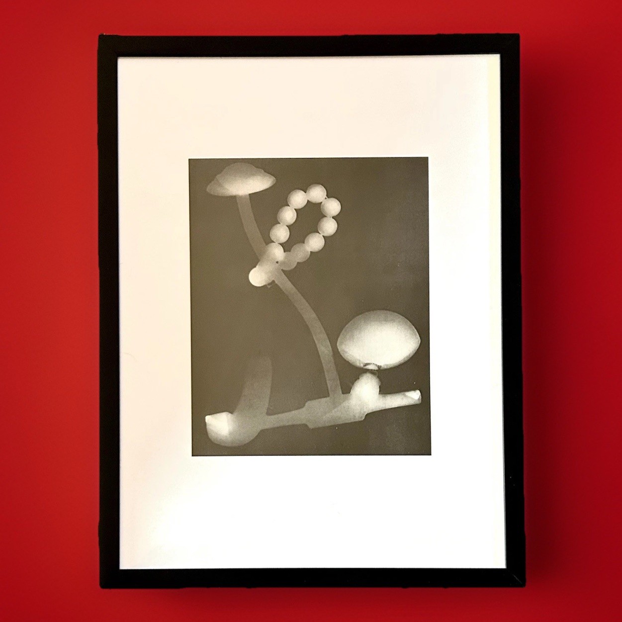 Man Ray “Abstract Rayograph” 1975 Vintage Photo Engraving w/ COA, c.1923 Neg