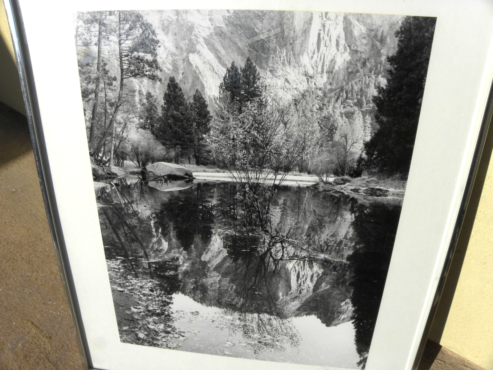 Robert Werling b1946 black and white photograph American west mountain landscape