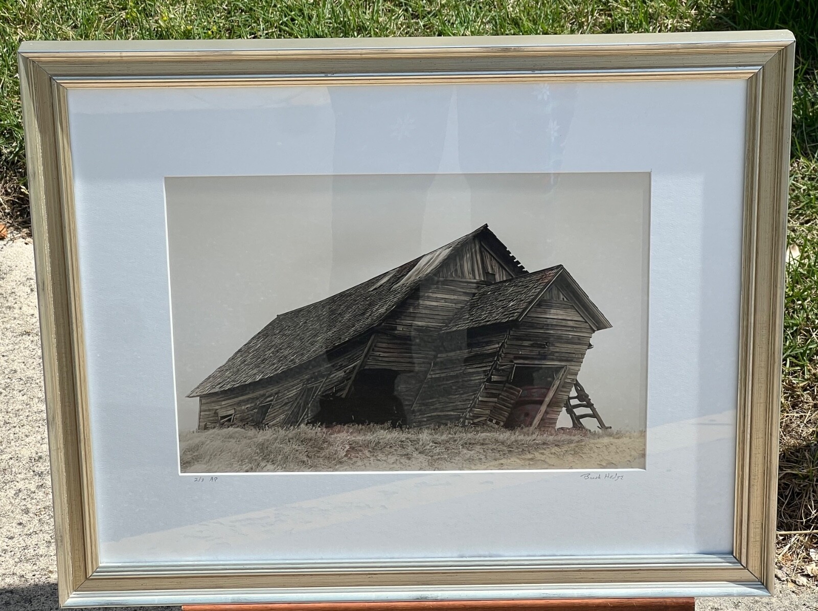 Brook Hedge Original Fine Art Photography Barn Rural America Lewes & Sandwich NH
