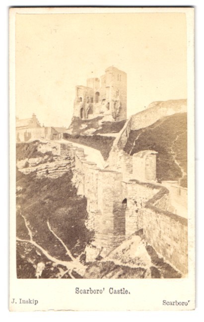 Photograph J. Inskip, Scarboro, View of Scarborough, View of Scarboro Castle