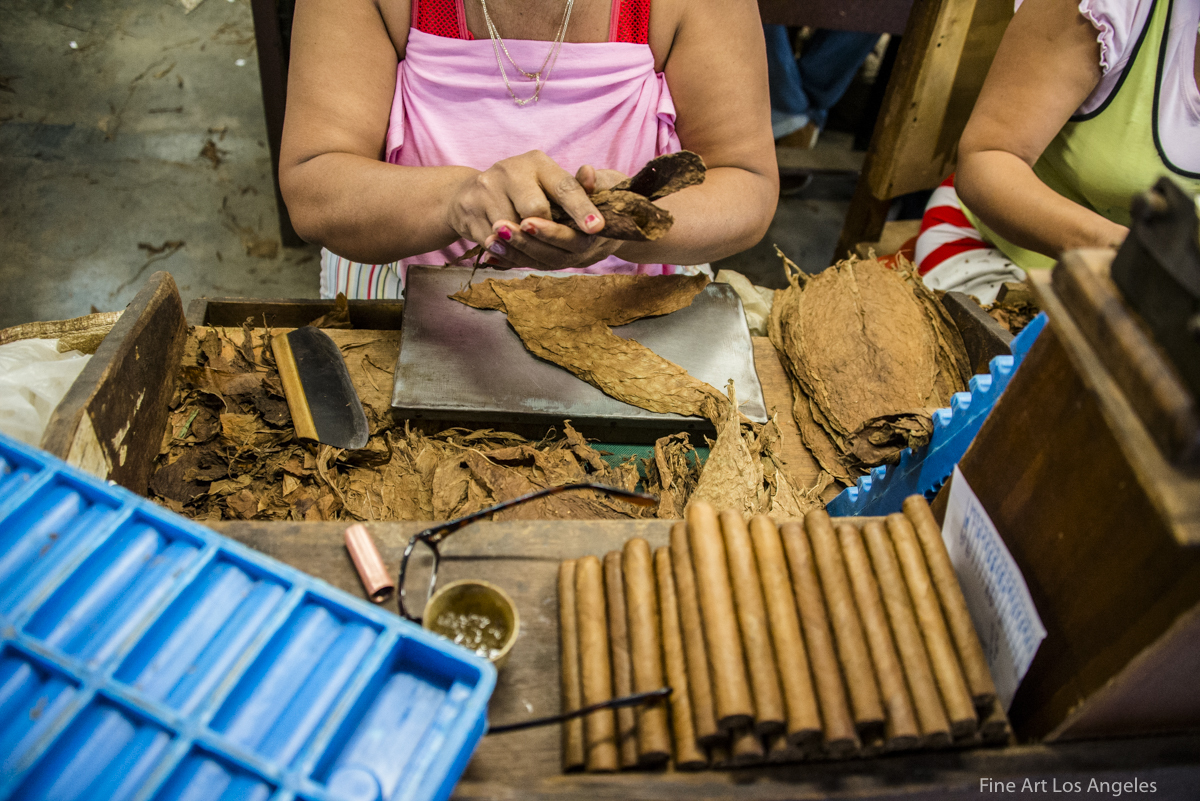 Neil Reichline Photo, “Making Cigars” Trinidad, Cuba