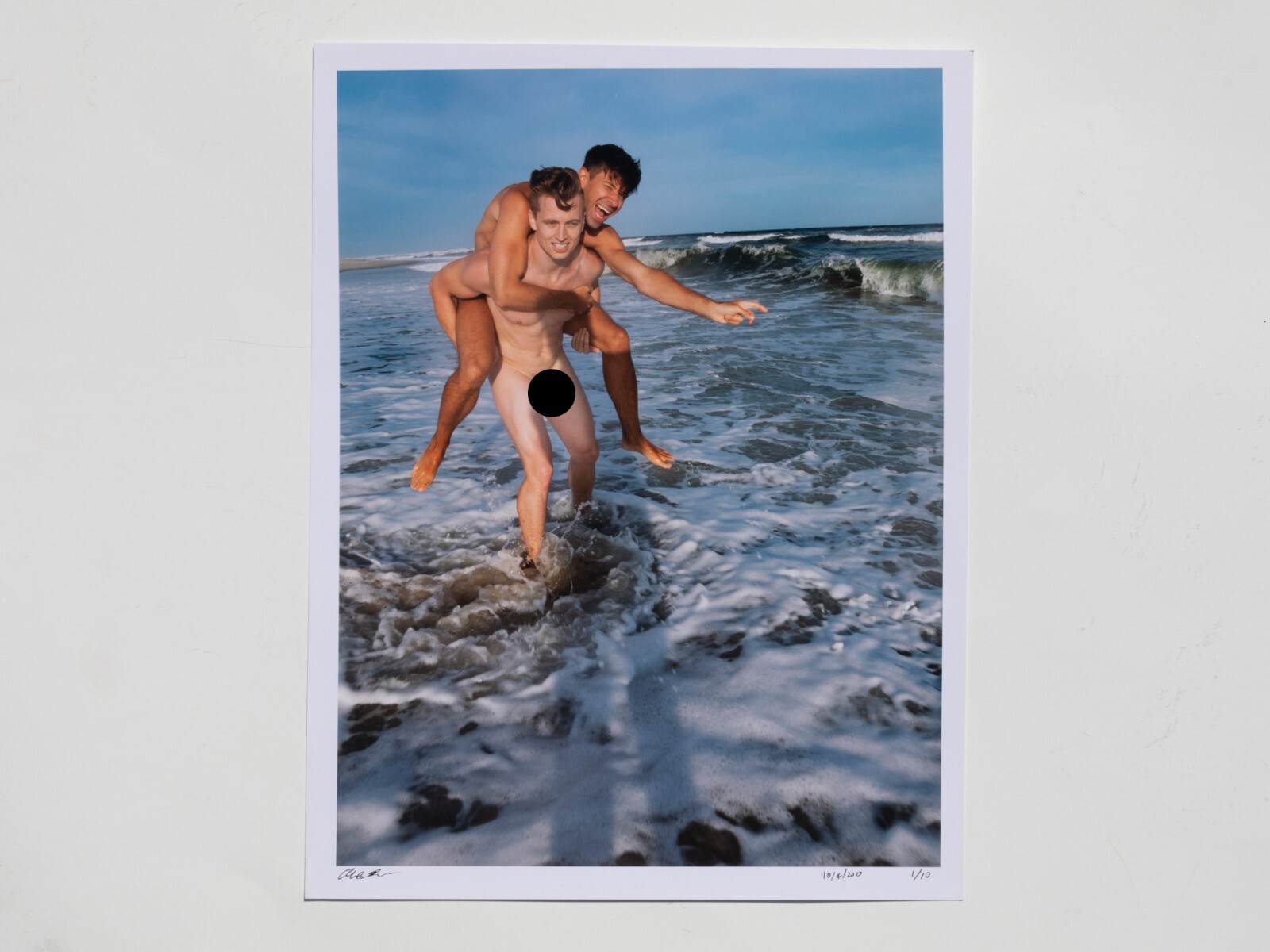 Playing in the Ocean – 17″ x 22″ Fine Art Photography Print – Fire Island